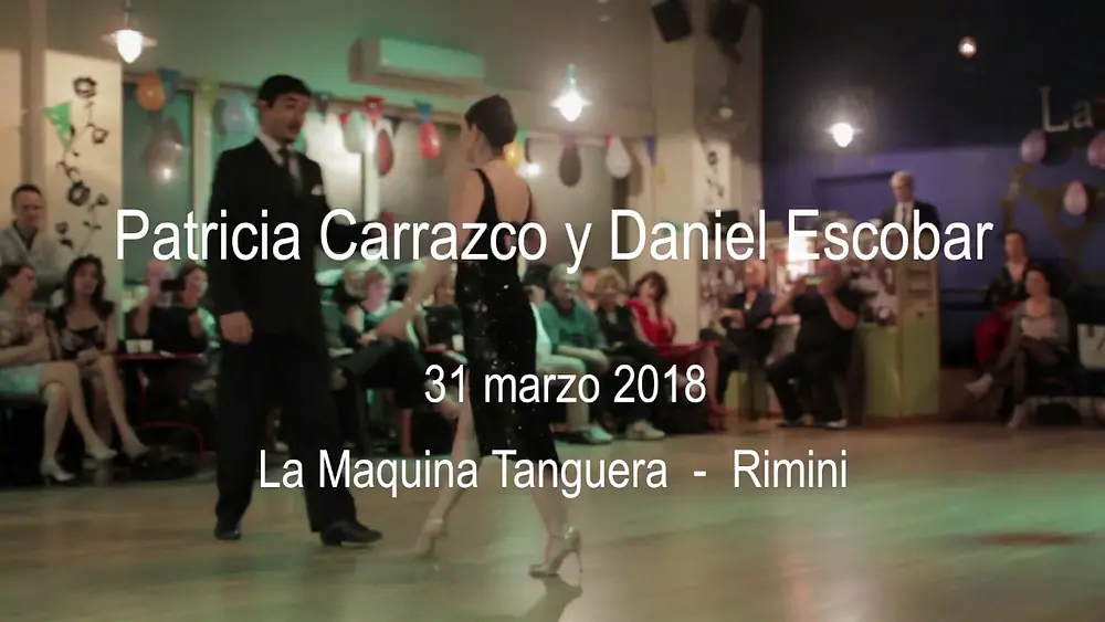 Video thumbnail for Patricia Carrazco y Daniel Escobar - La Maquina Tanguera - Rimini 03