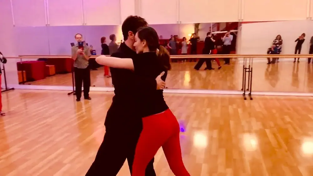Video thumbnail for Tango Vals Class Demo by Gustavo & Jesica Hornos
