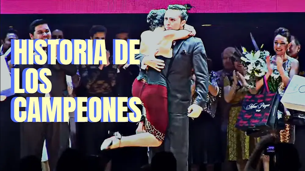 Video thumbnail for La historia de los campeones mundiales Jonathan Saavedra Clarisa Aragón, Mundial de Tango 2015