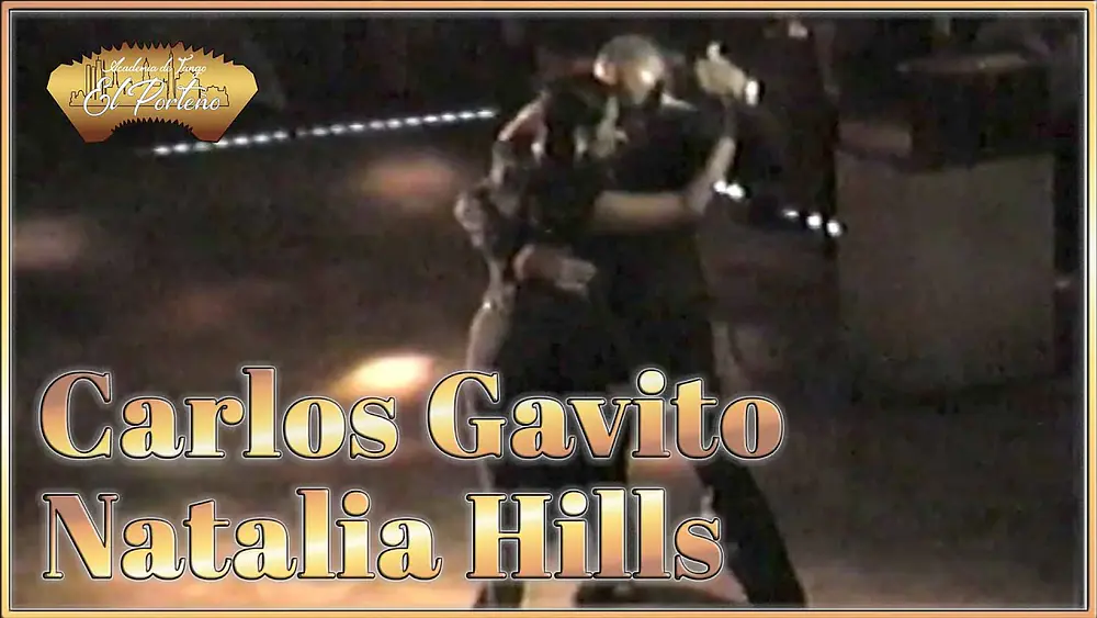 Video thumbnail for Carlos Gavito & Natalia Hills 1/2 - Café Domínguez (2001)