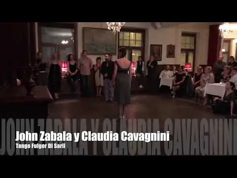 Video thumbnail for John Zabala y Claudia Cavagnini Tango Fulgor, Di Sarli (Tango Amoroso - Tampere - Finlandia)