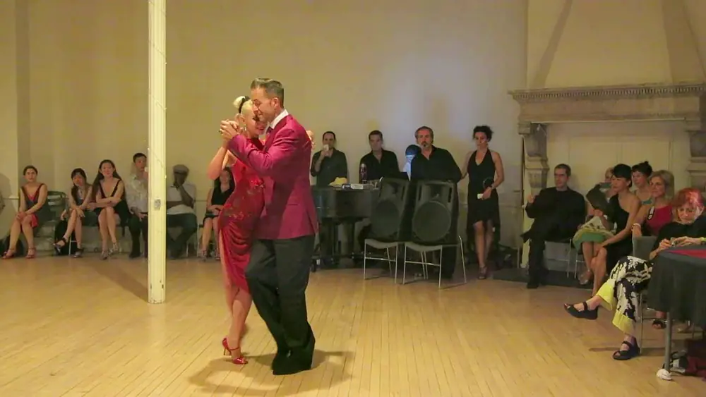 Video thumbnail for ELEONORA KALGANOVA AND MICHAEL NADTOCHI - Tango at SALON REALE, 4th Anniversary Milonga - July 2016