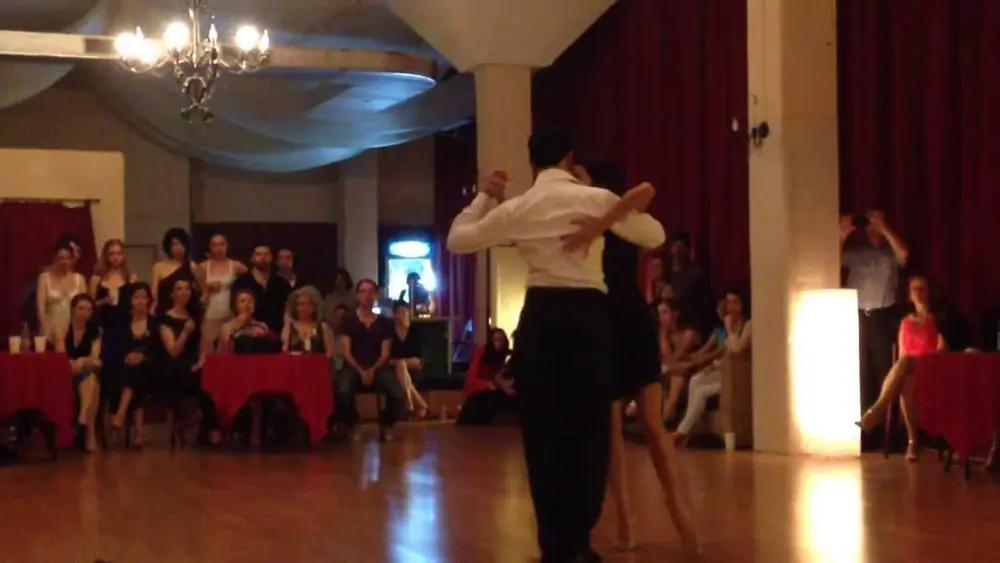 Video thumbnail for Jose Almar y Juliana Aparicio in Bucharest - 1/2 Sunday -2013 Bucharest Spring Tango Weekend
