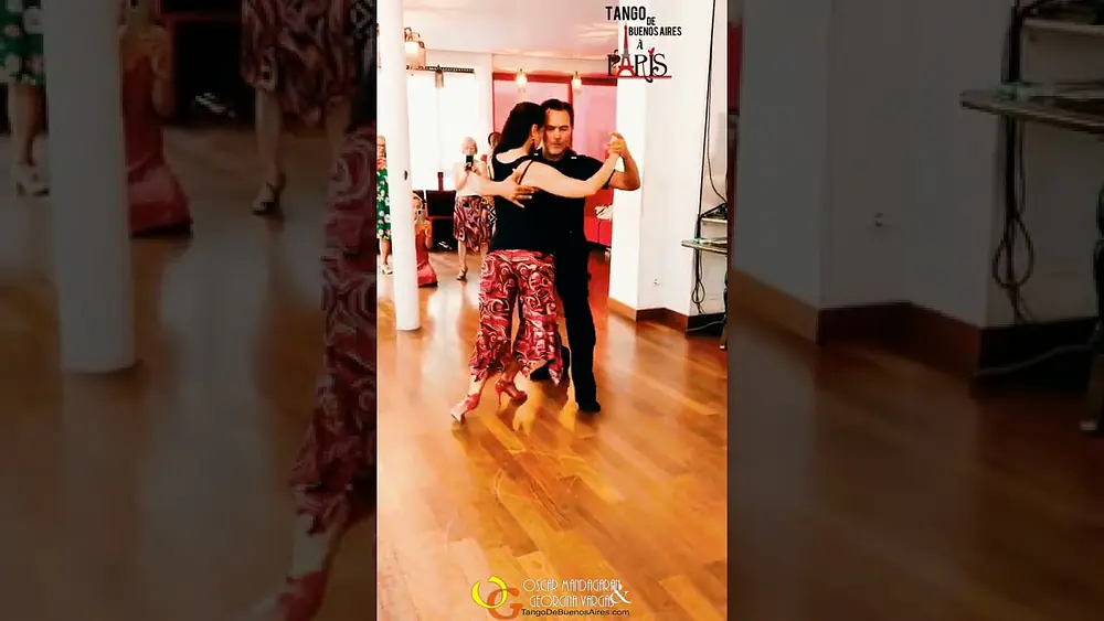 Video thumbnail for #tango workshop demo1 #BOLEOS Quebradas Giro Milonguero #tangodance Georgina Vargas Oscar Mandagaran