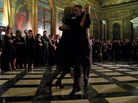 Video thumbnail for Tango Milonguero - Ana Maria Schapira e Claudio Ruberti  Biblioteca Marciana Venezia
