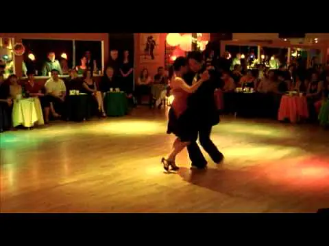 Video thumbnail for Meng Wang and Chie Yoshi performing tango "No Mientas"