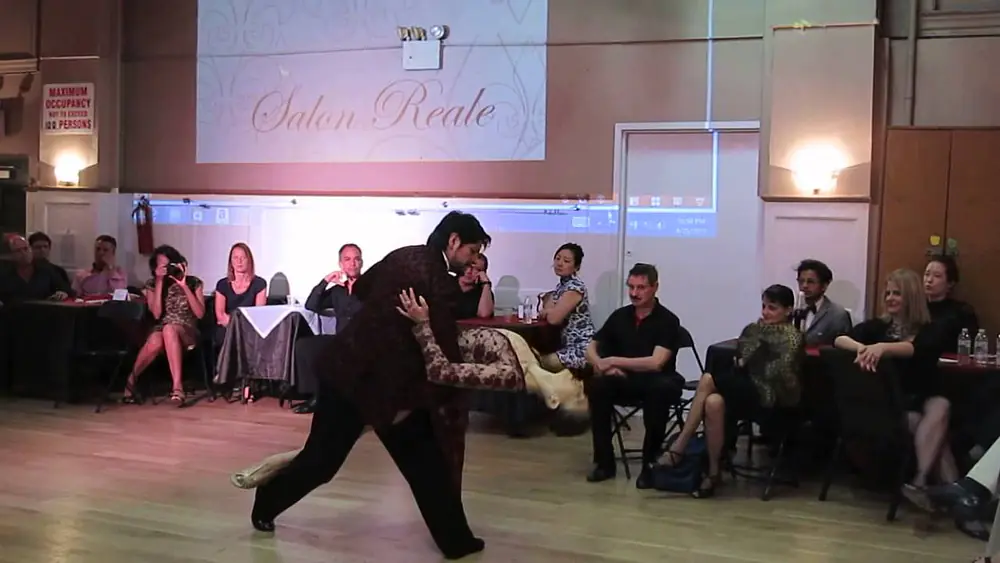 Video thumbnail for LEAH BARSKY AND CRISTIAN CORREA at SALON REALE, nyc 2015