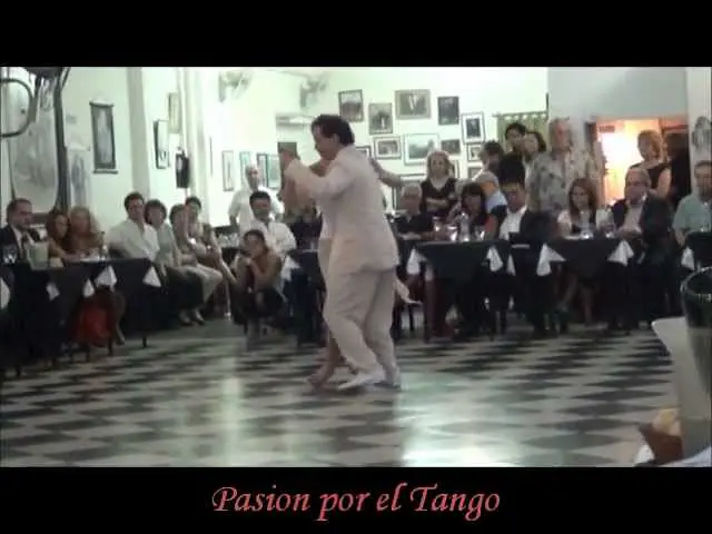 Video thumbnail for PAMELA MARMOL & EMILIANO PILLONI bailando el tango TRAGO AMARGO en SIN RUMBO LA CATEDRAL DEL TANGO