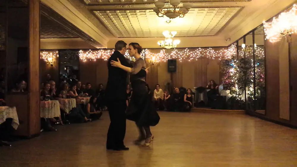 Video thumbnail for Argentine Tango: Liz & Yannick Vanhove  @ the Milonga Rosa