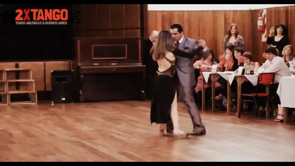 Video thumbnail for Carolina Bonaventura & Francisco Forquera Tango Recuerdo en Milonga Friuliana Set 2012