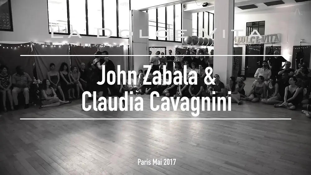 Video thumbnail for John Zabala y Claudia Cavagnini, Tango Dos Guitas 2/4