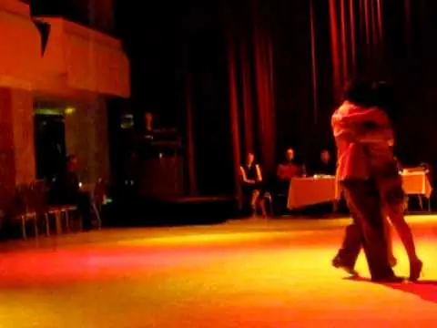 Video thumbnail for Ismael Ludman y Maria Mondino (1/4) 13-03-2010 Ljubljana (tango.si) Milonga