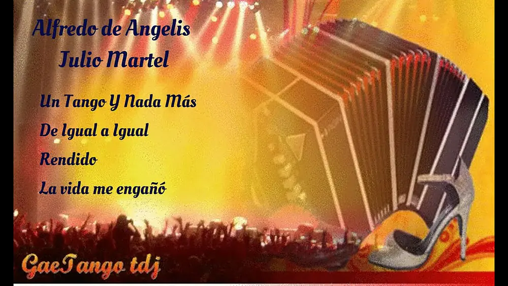 Video thumbnail for Tanda di tango Alfredo de Angelis Julio Martel  1444 46