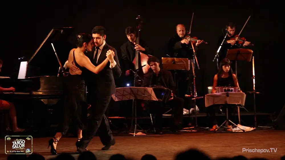 Video thumbnail for Sebastian Jimenez & Maria Ines Bogado ,  Orquesta Ojos de Tango, 2,  Tango Salon 2015