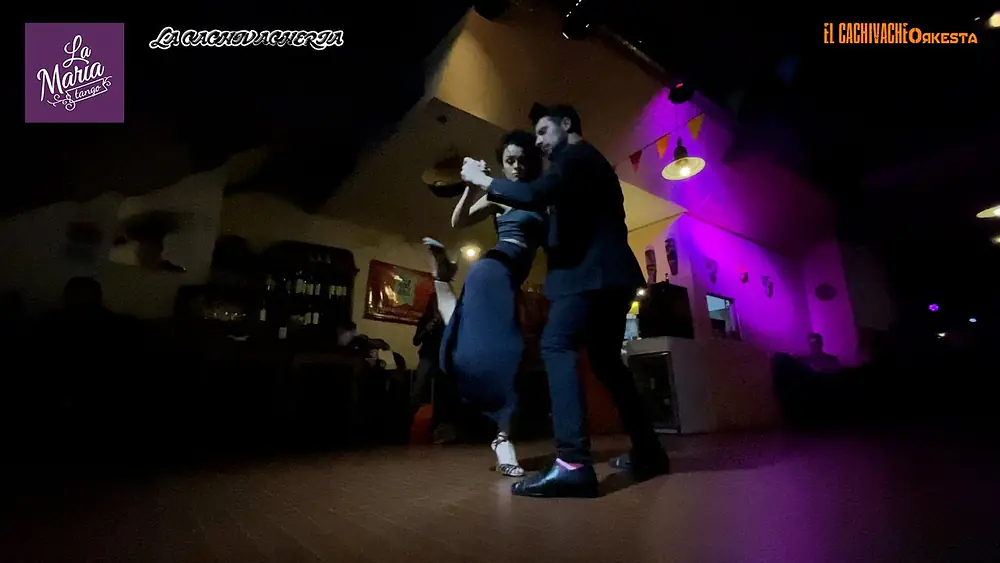 Video thumbnail for Yani Radzz & Marco Celentano bailan El Cachivache & Cucuza Castiello Trasnochando en La Maria Tango