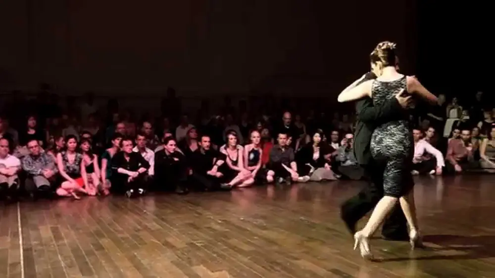 Video thumbnail for Tango: Noelia Hurtado y Carlitos Espinoza, 25/04/2015, Brussels Tango Festival #1/3