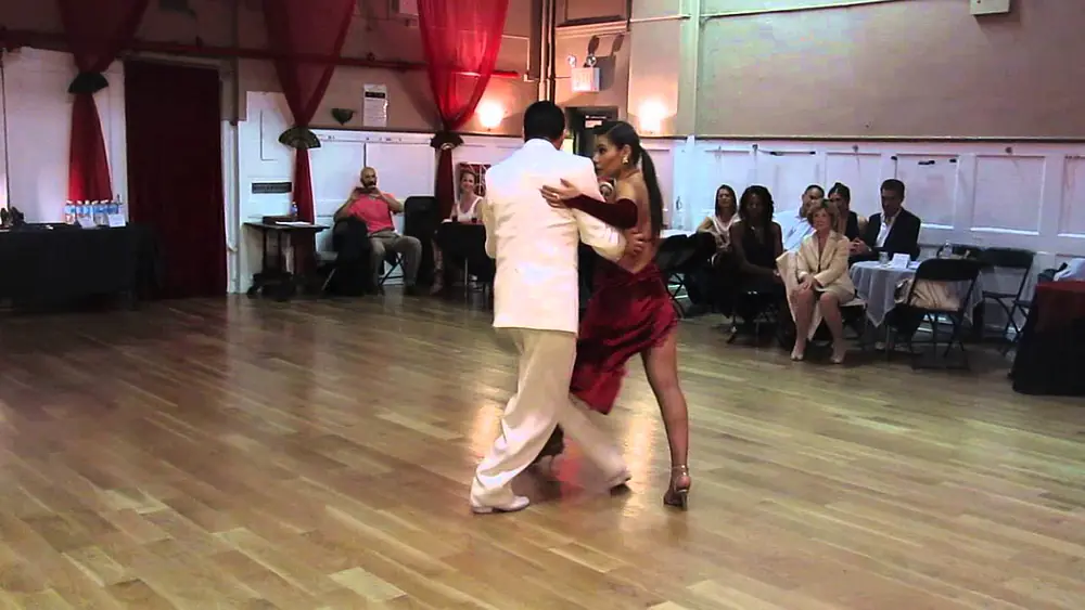 Video thumbnail for ROSALIA GASSO and ALEJANDRO BARRIENTOS, Vals at SALON REALE, nyc 2014