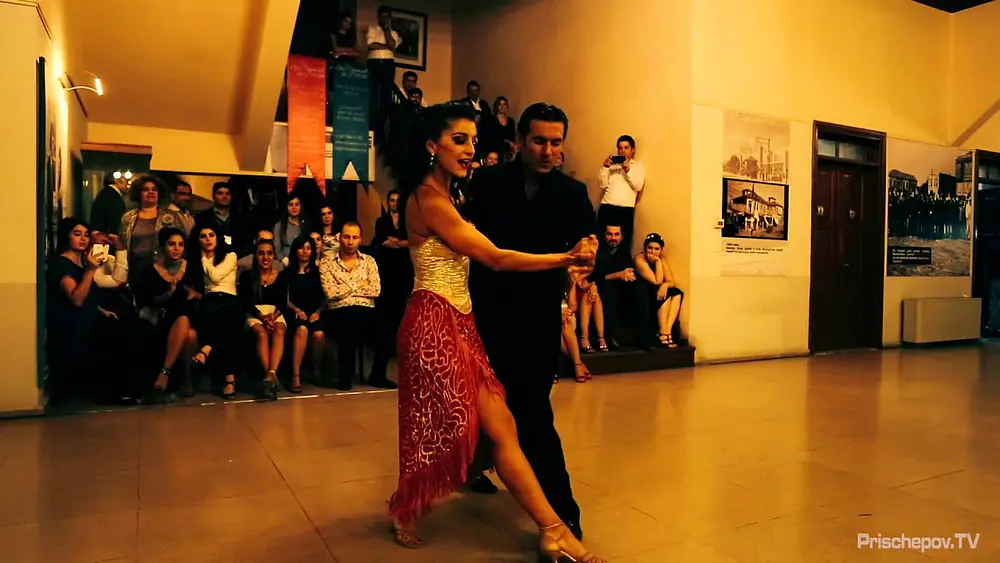Video thumbnail for Pelin and Miguel Calvo,  4-4,  Adana tango festival oct. 2014, Prischepov TV - Tango Channel