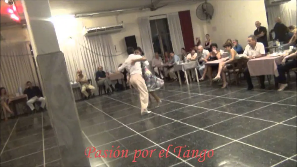 Video thumbnail for JOSEFINA STELLATO y LEO El Pibe PANKOW Bailando la Milonga EL TORITO en FLOREAL MILONGA