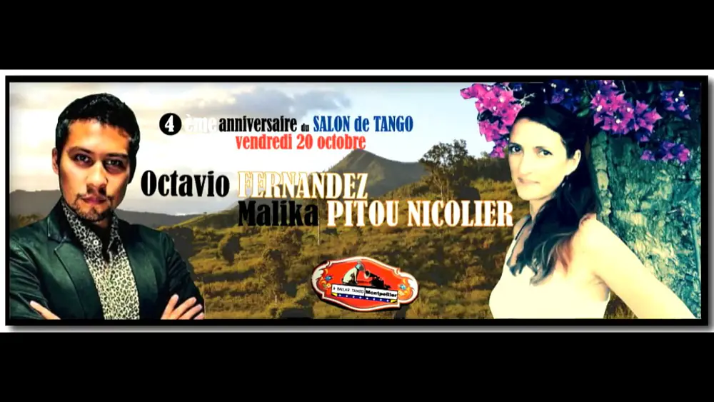 Video thumbnail for ★ Octavio Fernandez & Malika Pitou-Nicolier 4/4 MILONGA "La cicatriz" La Pituca Oct. 20, 2017 ★ HD