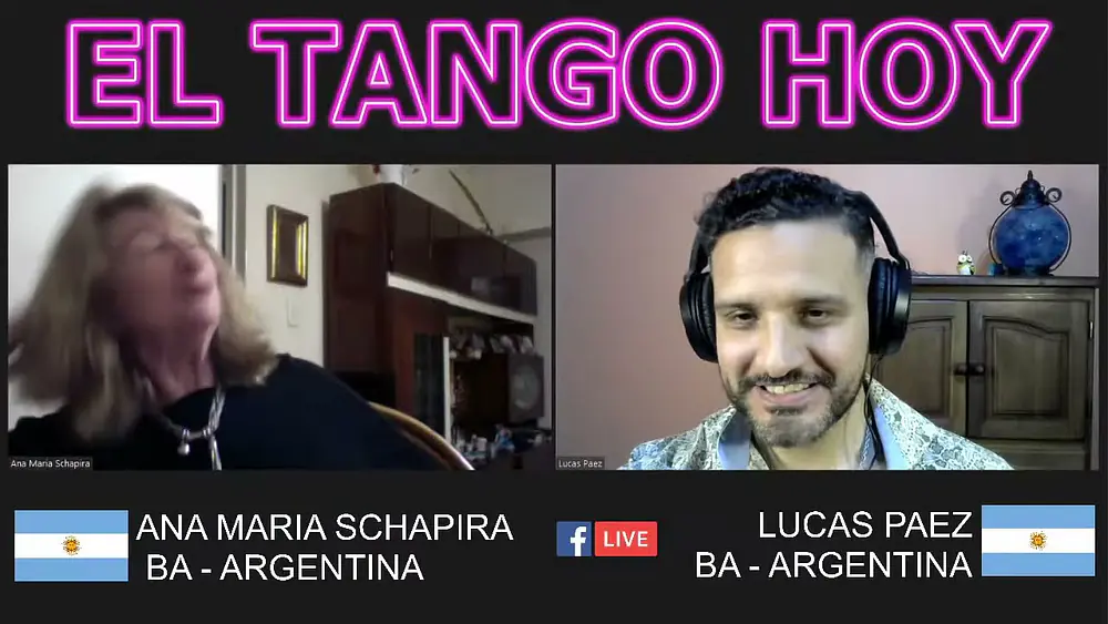 Video thumbnail for El Tango Hoy con Ana María Schapira! Una maestra milonguera de Lujo!