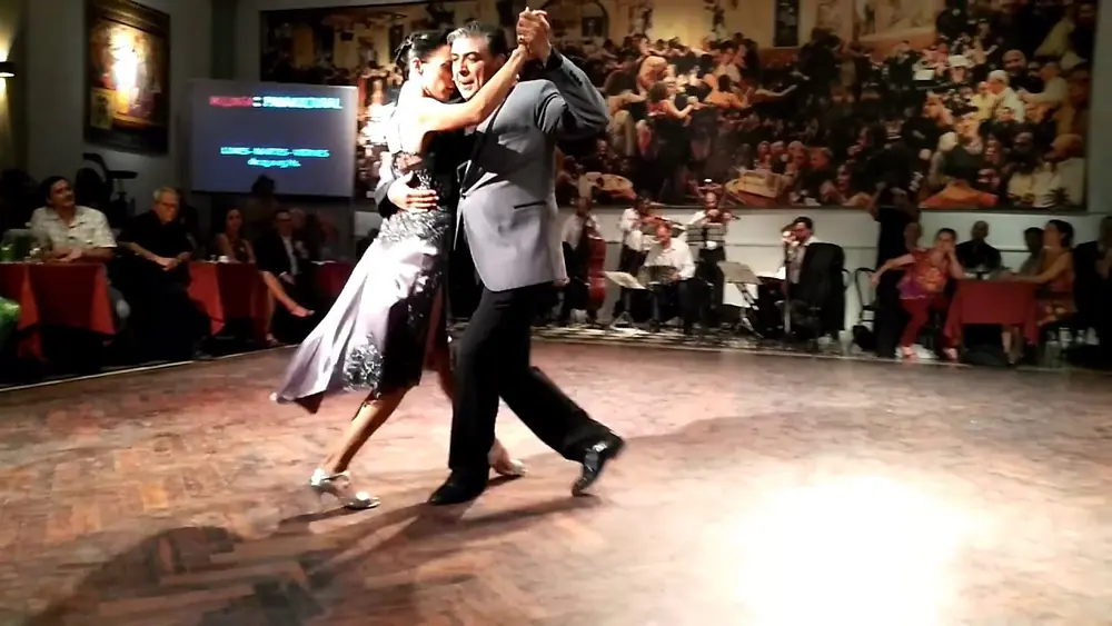 Video thumbnail for Julio Balmaceda y Virginia Vasconi junto a la Orquesta Color Tango ~ Milonga Parakultural