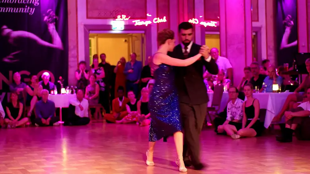 Video thumbnail for German Ballejo and Magdalena Gutierrez, tango (1)