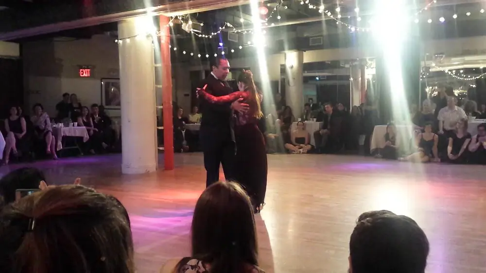 Video thumbnail for Argentine tango: Silvana Núñez & Ivan Leonardo Romero - La Melodía del Corazón