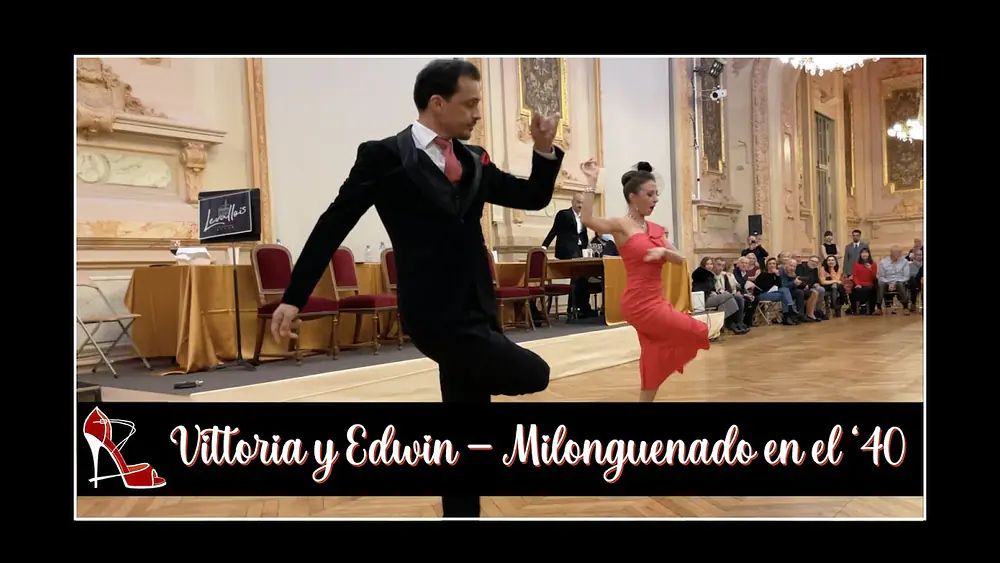 Video thumbnail for Vittoria Franchina y Edwin Olarte - Milongueando en el 40 @ Championnat International de Tango Paris