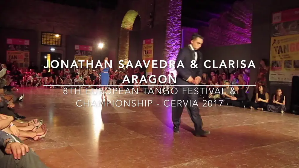 Video thumbnail for Jonathan Saavedra & Clarisa Aragon 3/4 - 8th European Tango Festival & Championship Cervia 2017