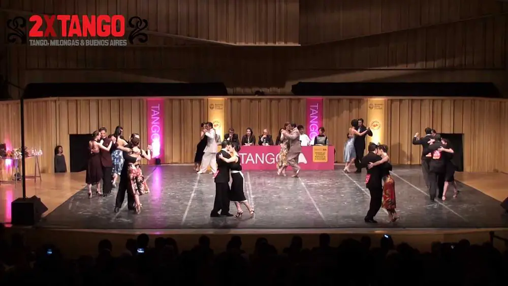 Video thumbnail for Jimena Hoeffner y Fernando Carrasco Campeones del Metropolitano de Baile 2013 Final Tango Adulto