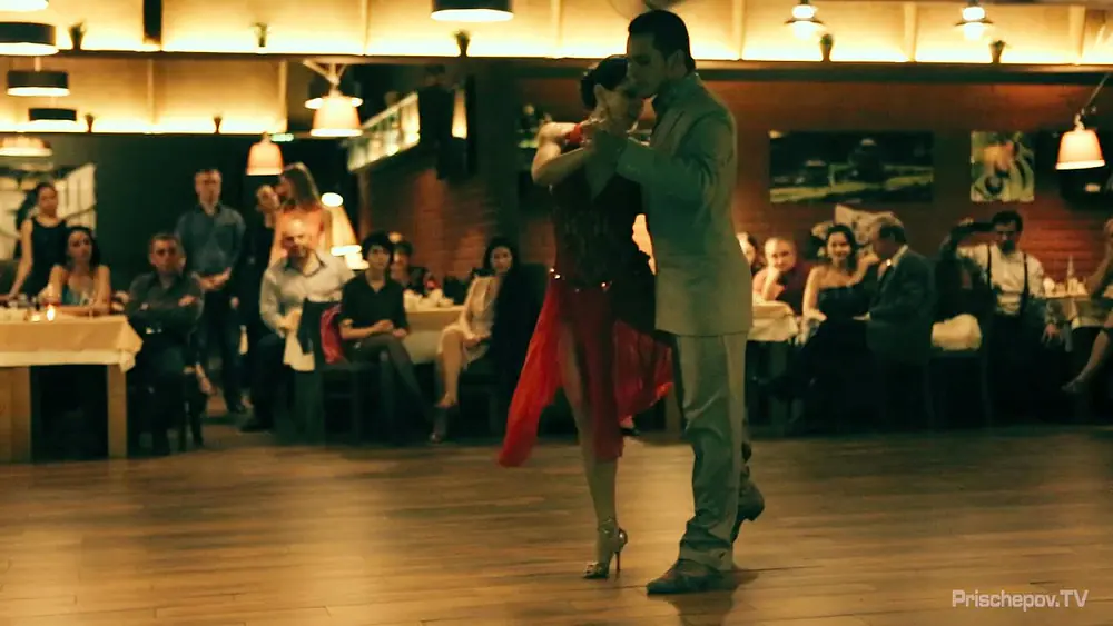 Video thumbnail for Jonatan Baez and Julia Gorin, 1-3, 9.11.2014, Prischepov Milonga "На Шаболовке"