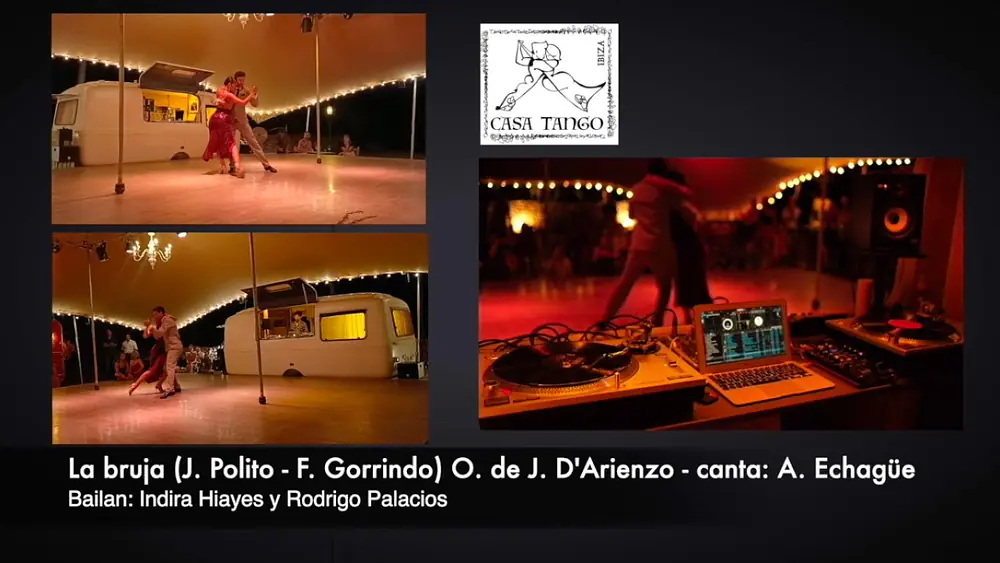 Video thumbnail for Tango: La bruja (1938) O. de J. D'Arienzo  -  A. Echagüe / Bailan: Indira Hiayes y Rodrigo Palacios