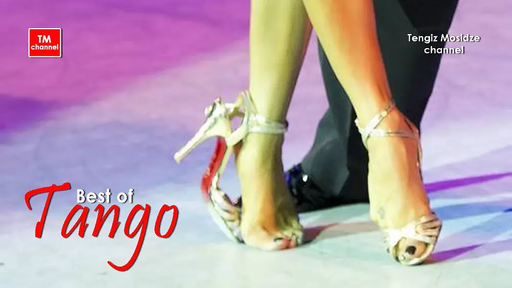 Video thumbnail for Tango on one shoe.  Dmitry Vasin and Esmer Omerova. Танго на одной туфельке.