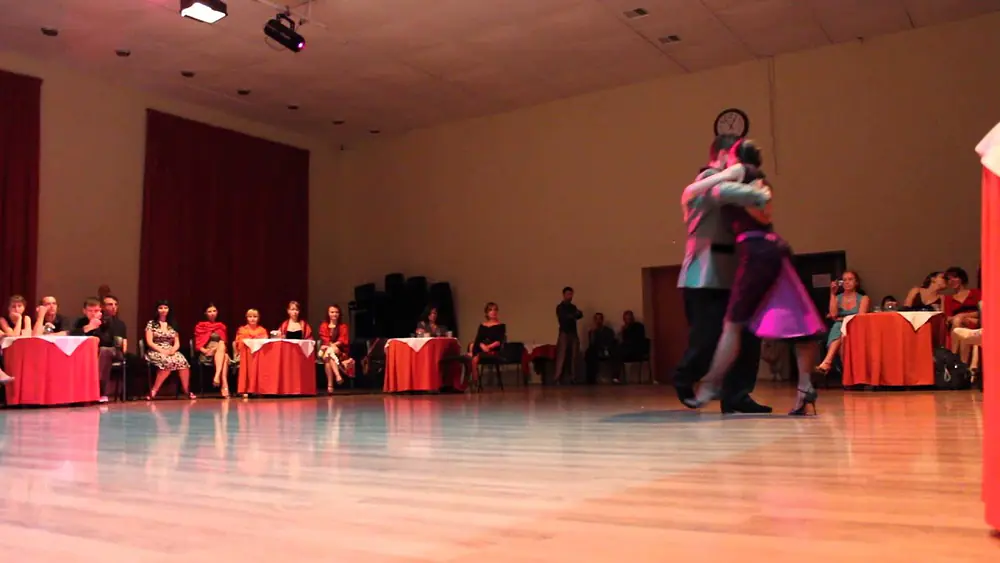 Video thumbnail for Diego “El Pajaro” Riemer & Natalia Cristobal Rivé (Tango). Kiev International Tango Festival 2015