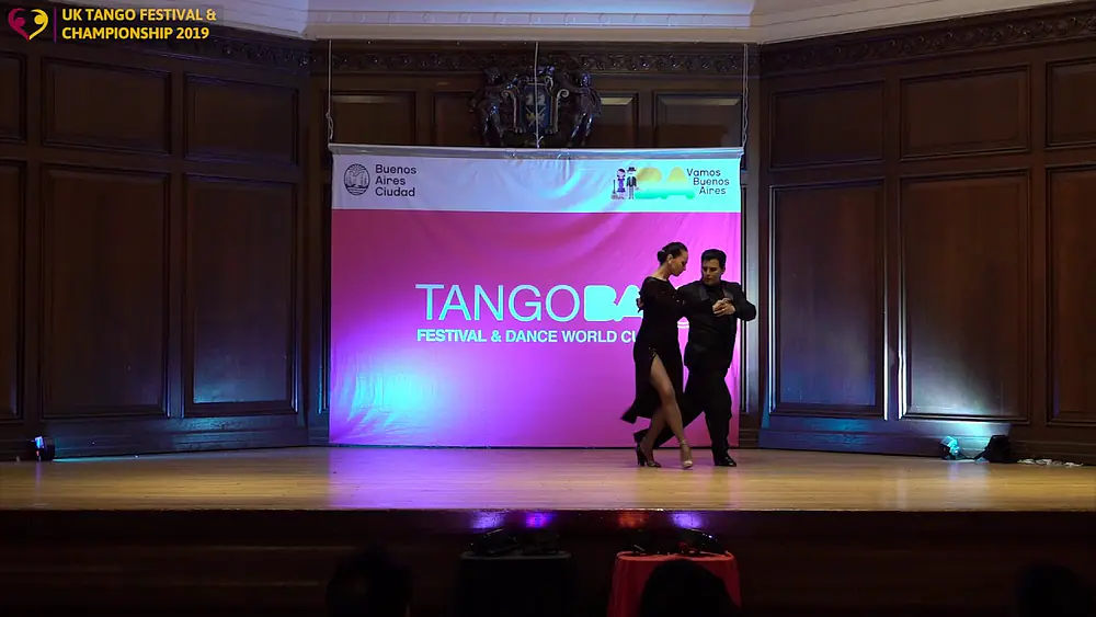 Video thumbnail for UK Tango Championship Finalists - Stage: Carlos Alberto Rodriguez & Brigita Rodrigues