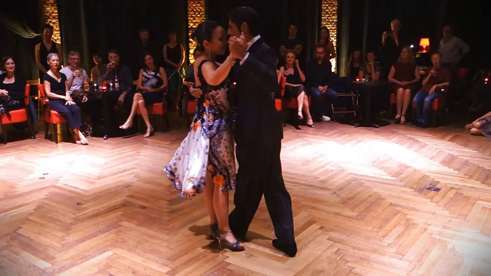 Video thumbnail for Tango: Celeste Rey y Sebastián Nieva, 2/11/2014, Milonga de Estar bien 1/4