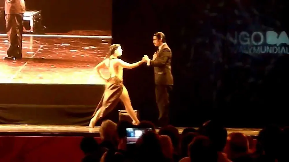 Video thumbnail for BARBARA FERREYRA Y NAHUEL TORTOSA -Mundial de Tango-CHIQUE