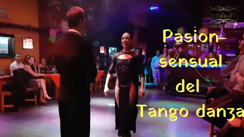 Video thumbnail for Sensualidad, Laly Victoria y Jonny Carvajal en A La Parrilla milonga
