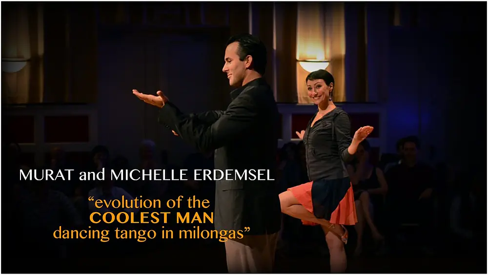 Video thumbnail for Murat and Michelle Erdemsel at YolaTango 2014: Improve floor craft on tango dance-floors PART-3