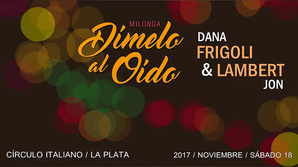 Video thumbnail for Dana Frígoli y Jon Lambert  - 3/3 - En Dímelo al Oído La Plata