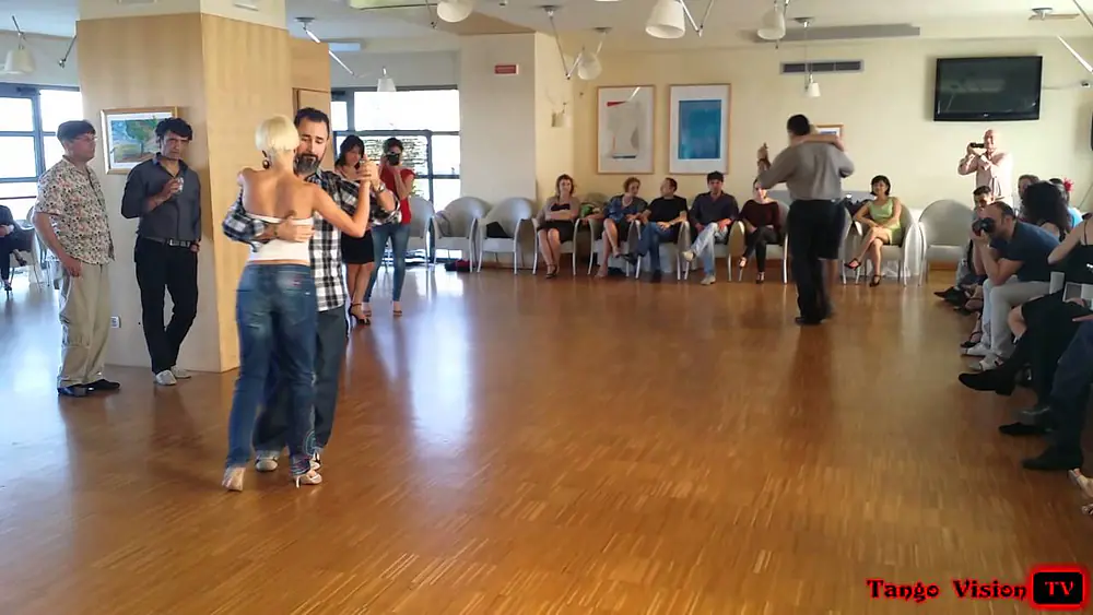 Video thumbnail for Rino Fraina Rui Barroso Ines Gomes Graziella Pulvirenti l'Abbraccio dei Briganti Tango meeting 2015