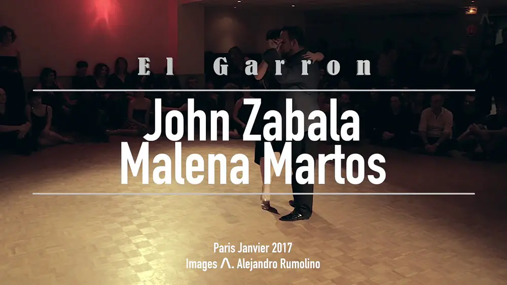 Video thumbnail for Malena Martos y John Zabala - Los despojos -  Francini Pontier - Milonga El Garron Paris ,  A.