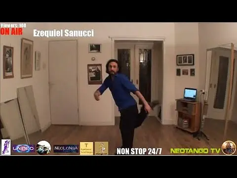 Video thumbnail for Tango Workshop: How to dance tango without a partner - by Ezequiel Sanucci