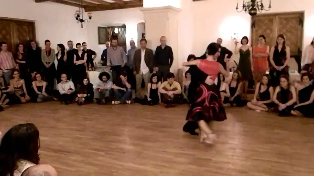 Video thumbnail for Aoniken Quiroja Bujan y Majo Marini milonga show @ Tango Gente 7 by TangoTangent, Bucharest, Romania