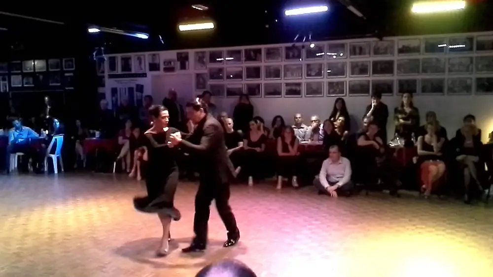 Video thumbnail for Alejandro Aquino e Natalia Hills  17 01 2015 alla Zotto Tango Academy Milano   Milonga Querida   D'A