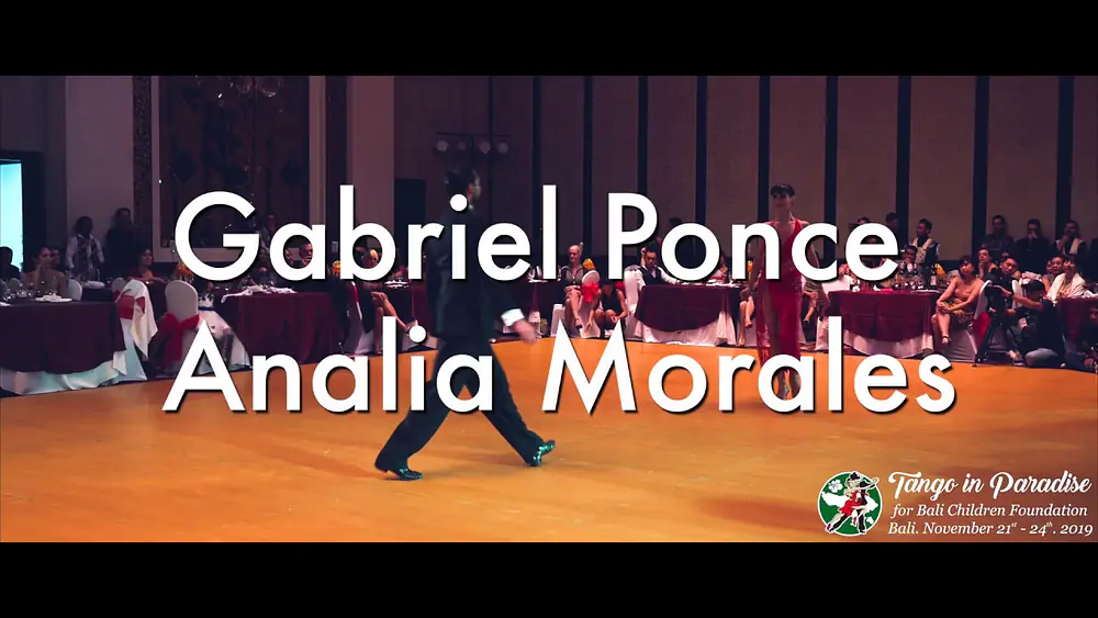 Video thumbnail for Tango in Paradise 2019 #20 Gabriel Ponce y Analia Morales