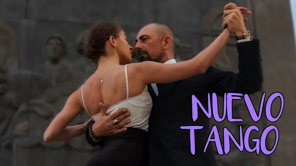 Video thumbnail for Apagón - Quinteto Negro La boca - Bailan Tekla Gogrichiani and Hernan Ohaco #tango #argentinetango