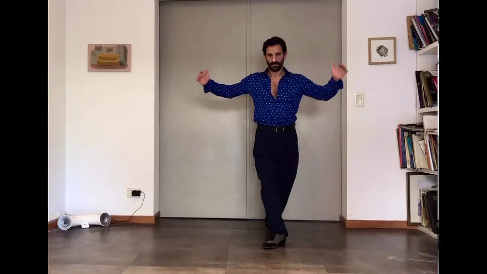 Video thumbnail for Tango lesson. Pablo Nievas . Enrosque . 2020