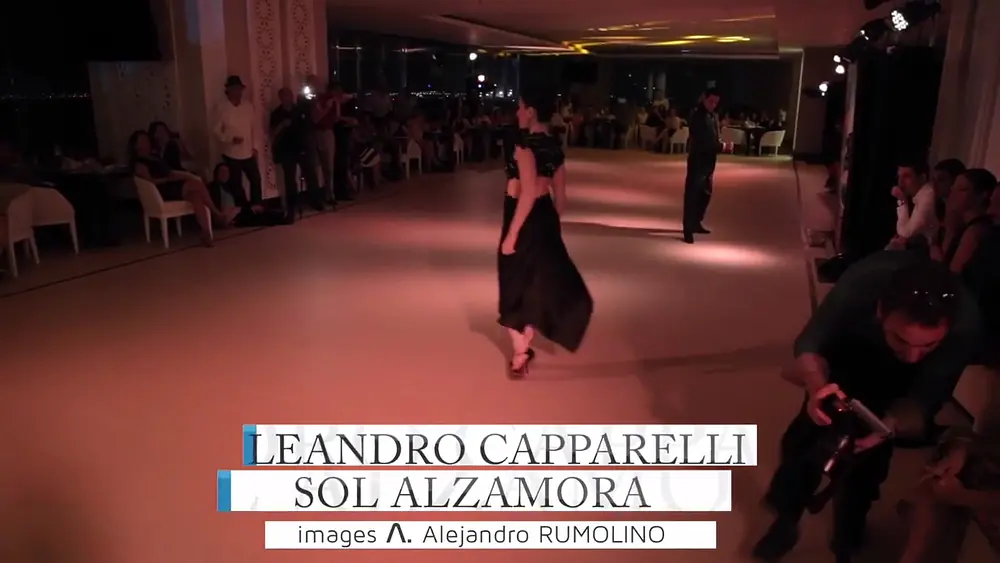 Video thumbnail for Leandro Capparelli & Sol Alzamora - Nochero Soy, O. Pugliese - Duabi Tango festival 15